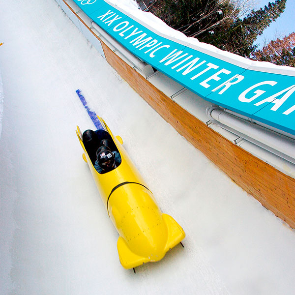 Olympic Park bobsledding