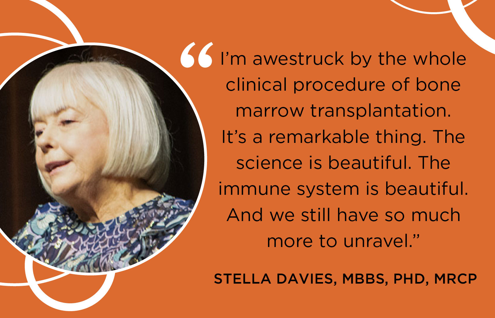 Mortimer M. Bortin Lecturer to share how teamwork has advanced field