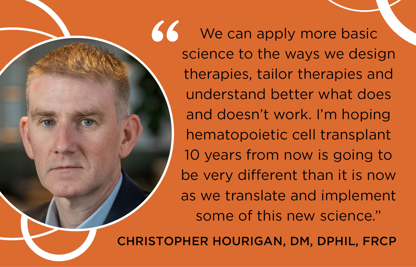 Session to look at heterogeneity of hematopoietic stem cells behind cell therapy